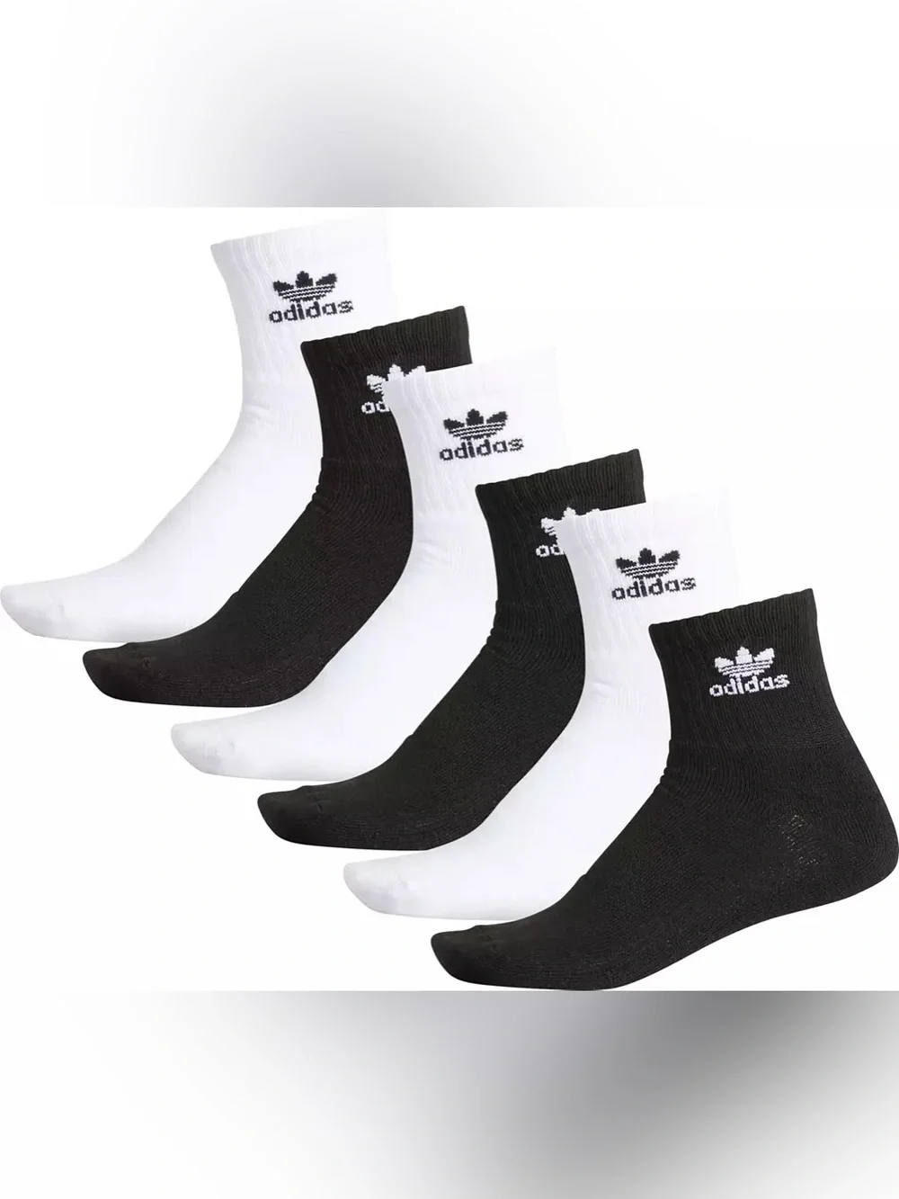 Adidas Unisex Quarter Socks